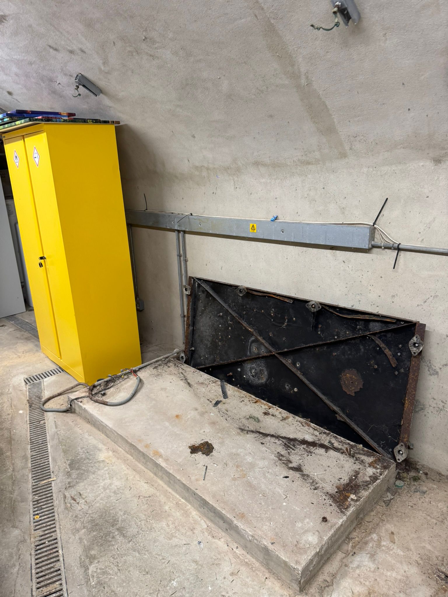 After basement clearance